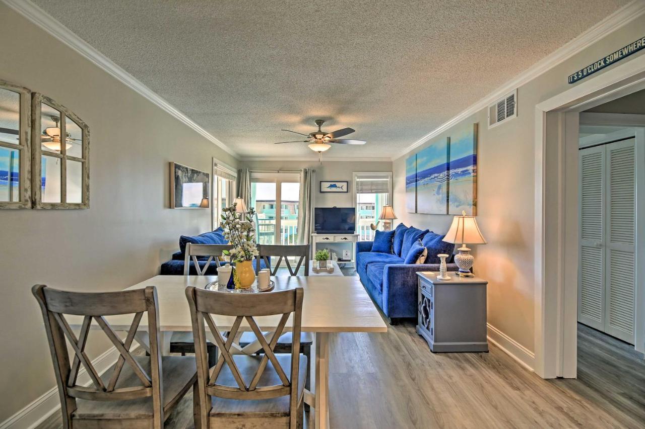 Walk To Beach Ocean-View Atlantic Beach Condo! 외부 사진
