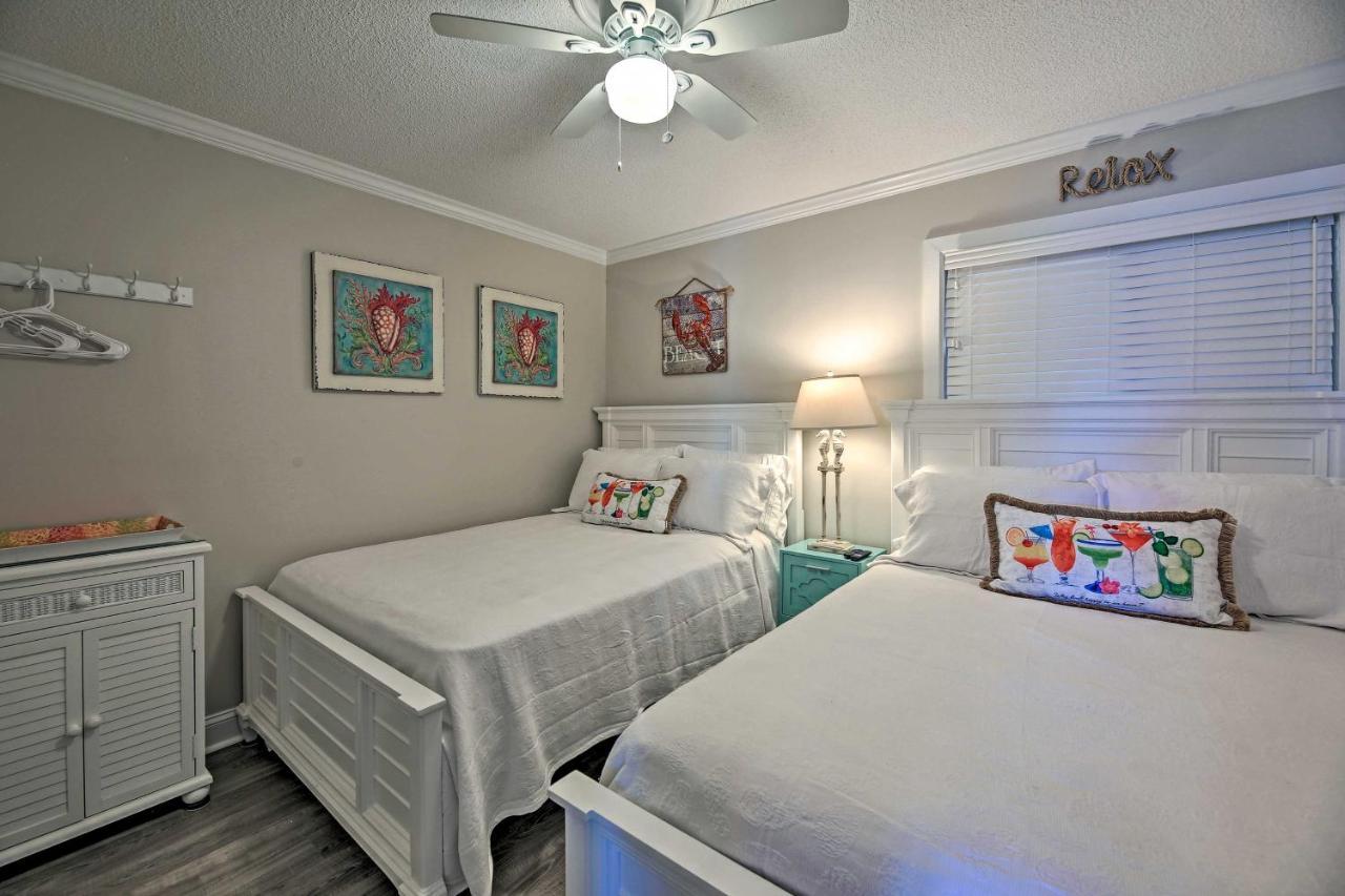 Walk To Beach Ocean-View Atlantic Beach Condo! 외부 사진