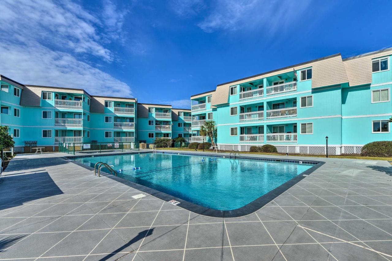 Walk To Beach Ocean-View Atlantic Beach Condo! 외부 사진